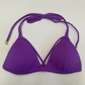 NWT L’ Agent by Agent Provocateur Avril Violet Bikini Top Size XSmall